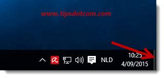 Windows 10 Show Desktop Icon - How To Get It