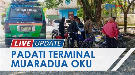 Jelang Lebaran Pemudik Mulai Padati Terminal Muaradua Oku Selatan