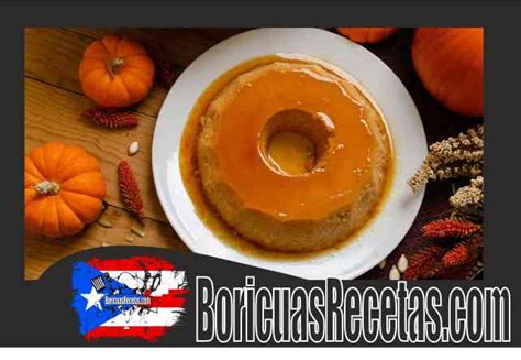 ᐅ🎖️receta Flan De Calabaza Boricua 2025 🍽️