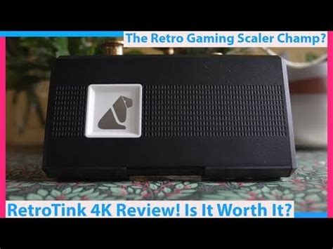 RetroTink 4K Review! From Arcade Boards to Retro Gaming Consoles; FPGA scaling is here : r ...