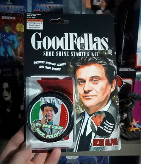 Goodfellas Shoe Shine Starter Kit With Spit Shine Tommy Shoe Polish