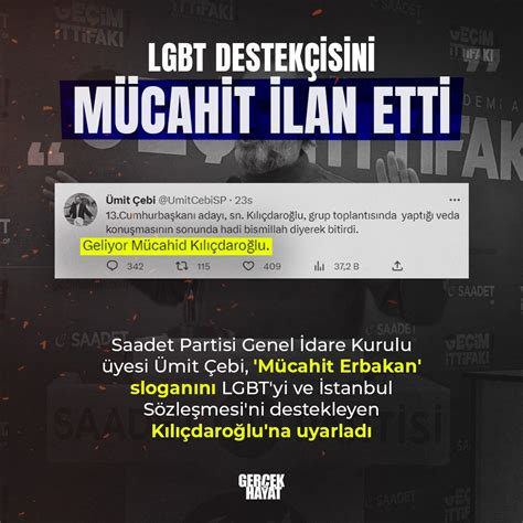 Ger Ek Hayat Dergisi On Twitter Saadet Partili Mit Ebi M Cahid