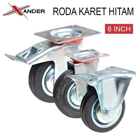 Jual Xander Roda Trolley 6 Inch Roda Troli Roda Gerobak Etalase