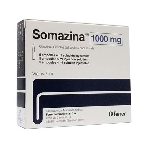 Somazina Mg Soluci N Inyectable Farmaciard