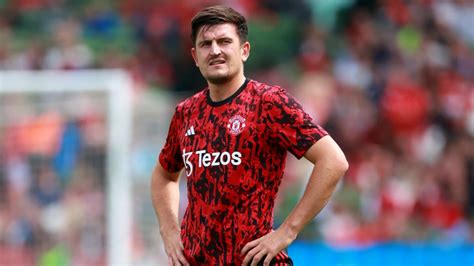 Mercato énorme clash entre Harry Maguire et Manchester United