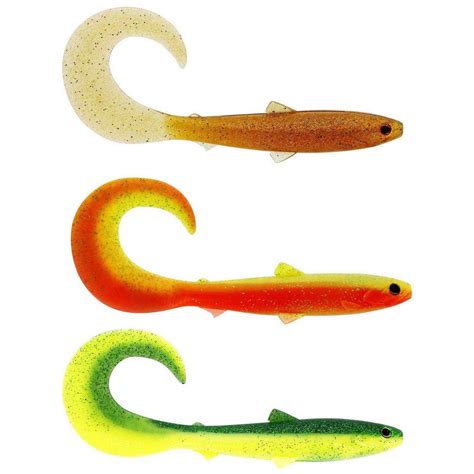 Westin BullTeez Curltail Soft Lure 140 Mm 15g 2 Units Golden Waveinn