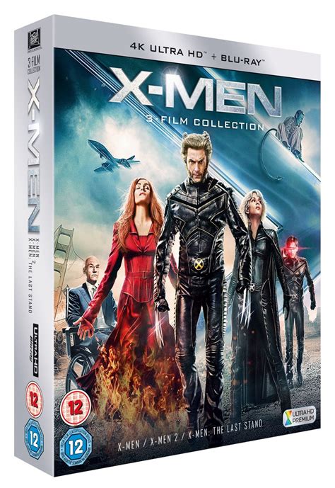 X Men 3 Film Collection 4k Ultra Hd Blu Ray Free Shipping Over £20 Hmv Store