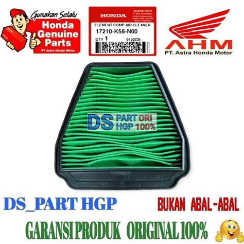 Jual HGP 17210 K56 N00 Filter Saringan Udara Sonic 150 R Supra 150 GTR