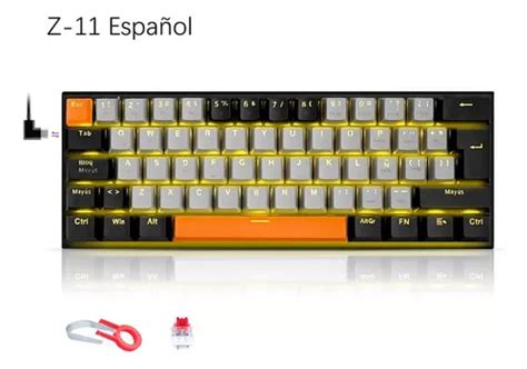 E Yooso Teclado Mec Nico Z Espa Ol Con Compacto Red Switches