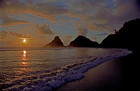 Heceta Beach Sunset Heceta Beach Oregon Randy Baumhover Flickr