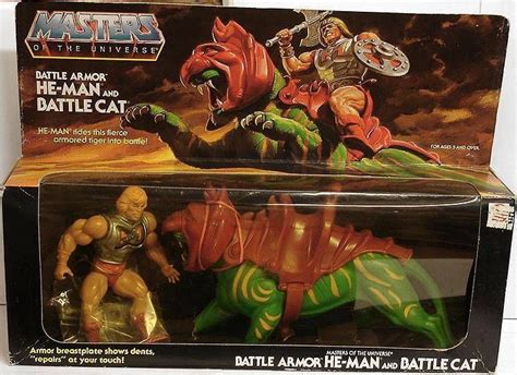 Masters Of The Universe Battle Armor He Man Battle Cat Gift Set