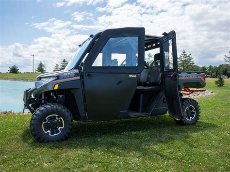 Polaris Ranger 1000 Crew Solid Series Door Kit Shockpros