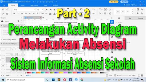 Perancangan Activity Diagram Absensi Siswa Sisfo Absensi Sekolah