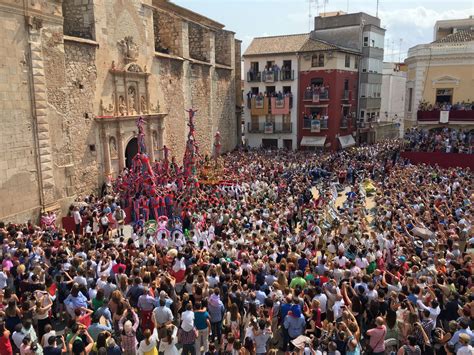 Actuaci Hist Rica De La Muixeranga D Algemes En Les Festes De La Mare