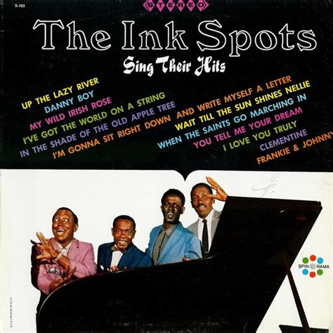 The Ink Spots Sing Their Hits Vinyl Discogs