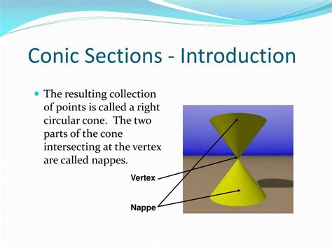 PPT - Conic Sections PowerPoint Presentation, free download - ID:6013670