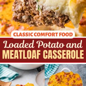 Loaded Potato And Meatloaf Casserole The Novice Chef