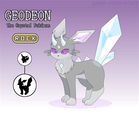 Fakemon Geodeon By Candy Does Stuff On Deviantart