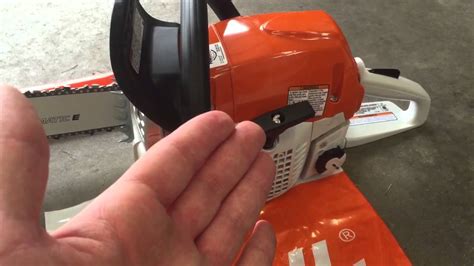 STIHL MS 251 Wood Boss First Impressions YouTube