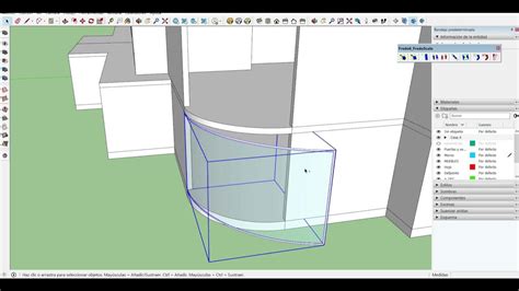 Como Hacer Ventanas Curvas En Sketchup 2022 Plugin Fredo Scale Youtube