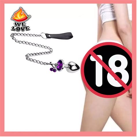 Plug Anal Guia E Corrente Estimula Excita Orgasmo Sex Shop