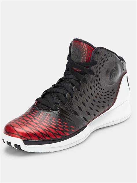 Adidas Mens Hi Top Shoes In Black For Men Blackred Lyst
