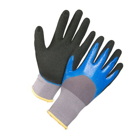 High Quality 13 Gauge Hppe Cut Resistant Nitrile Safety Work Glove With