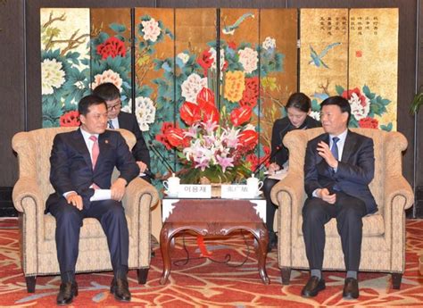 Jeollanam Do Provincial Assembly Speaker Lee Yong Jae Visits Fujian