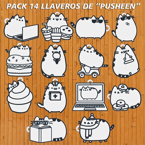 Pusheen Eating Pizza