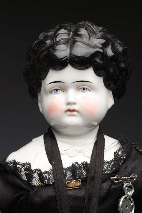 4630 A 19th Century German China Head Doll