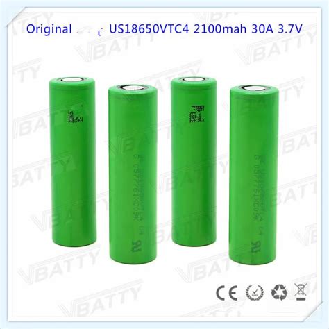 Batería Original Se Us18650vt 2100mah 3 7 V Auténtica Batería 18650 Vtc4 Para Sony Vtc4 Envío