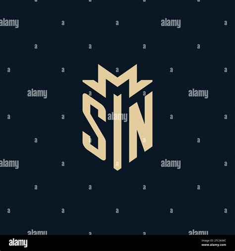 Initial Smn Stock Vector Images Alamy