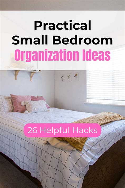 26 Small Bedroom Organization Hacks To Declutter Your Space