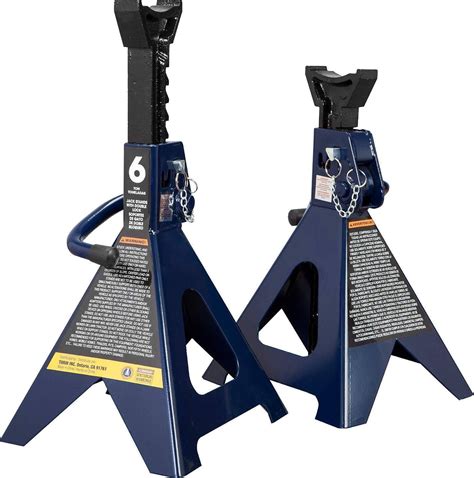 Tce Ton Lbs Capacity Double Locking Steel Jack Stands