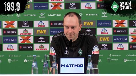 Vor Werder Bremen Gegen Sv Darmstadt Highlights Der Pressekonferenz