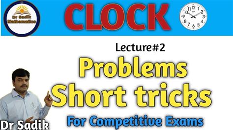 Problems Problems Of Clock Short Tricks With Concept Clocks Reasoning