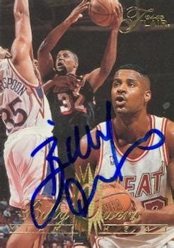 Billy Owens autographed Basketball card (Miami Heat) 1995 Fleer #249