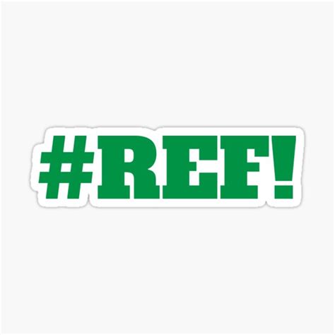 Excel Ref Sticker For Sale By Tomorrowquotes Redbubble