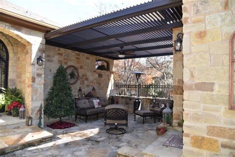 Residential Louvered Pergola G J Awnings Canvas Louvered Pergola