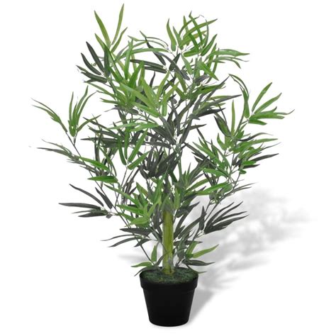 vidaXL Künstlicher Bambusbaum mit Topf 80 cm Kaufland de