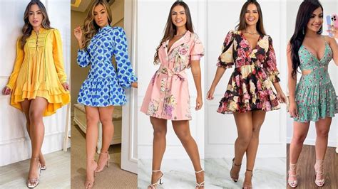 VESTIDOS CORTOS DE MODA Y EN TENDENCIA 2022 2023 YouTube