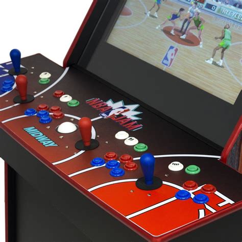 NBA Jam Deluxe Upright 4 Player Arcade Machine - The Dens