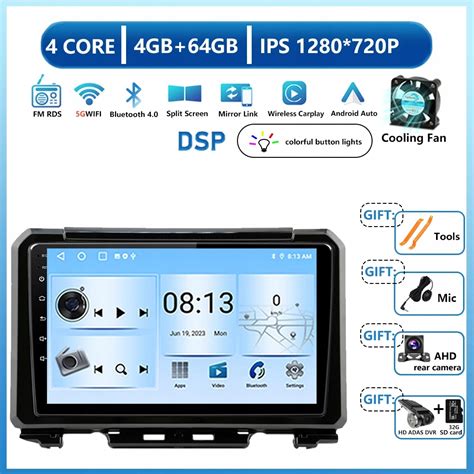 Nawigacja Gps Dla Suzuki Jimny Jb Radio Samochodowe Android