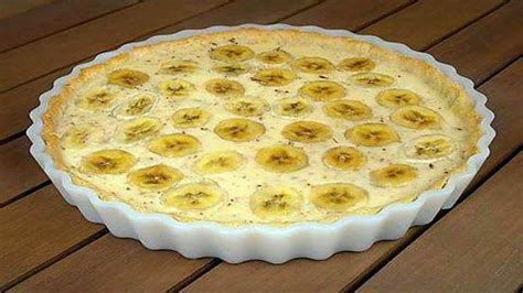 Tarte La Banane Gourmande Recette Facile