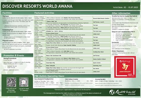 Activities at Resorts World Awana | Resorts World Genting