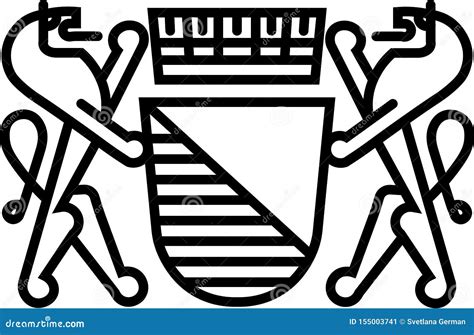 Coat of Arms of Zurich in Switzerland Stock Vector - Illustration of ...