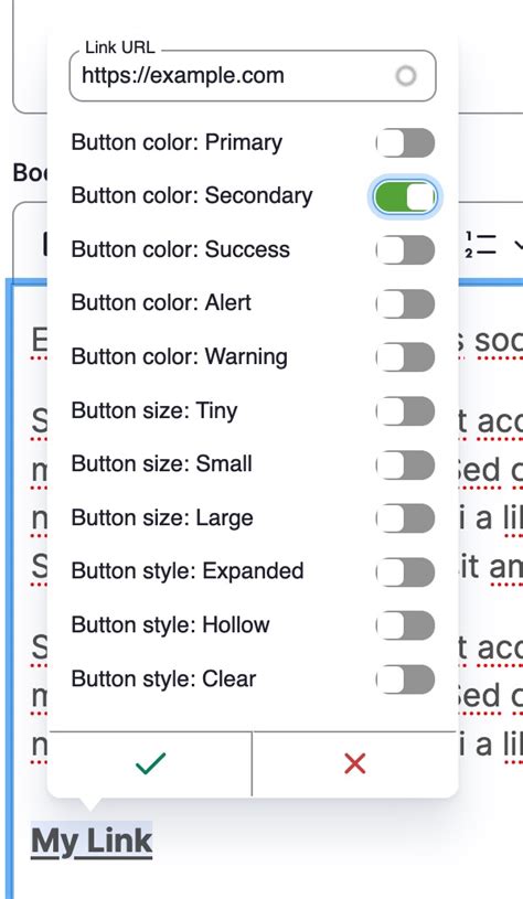 CKEditor5 Link Styles Drupal Org