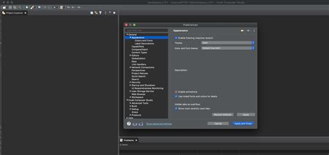 Ccs Ccstudio What Happened To The Dark Theme Code Composer Studio