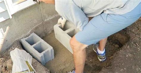 How To Build Cinder Block Steps Hometalk