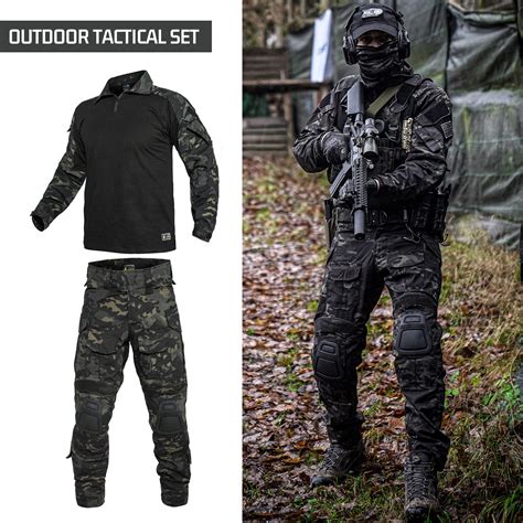 YEVHEV G3 Combat Suit Military Apparel Set Tactical Camouflage Clothing